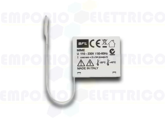 bft récepteur intérieur à 2 canaux 433 mhz mime ac 2600588 d113824