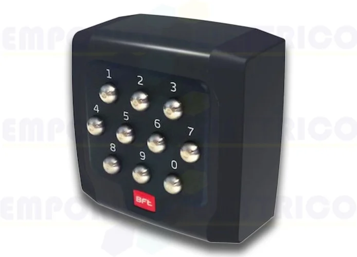bft clavier numérique d'extérieur antivandalisme q.bo pad 2600835 p121025