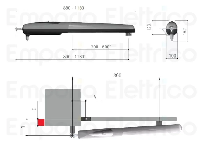 came motoréducteur axo 24v 001ax3024 ax3024