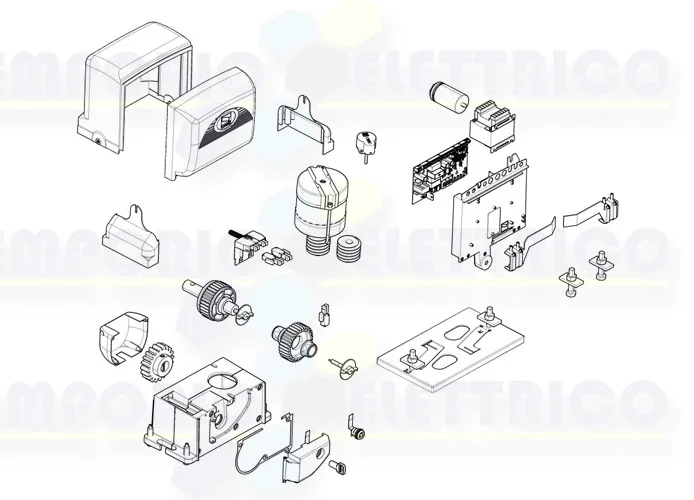 came page pièces détachées pour moteur 001bx-74 bx-74 