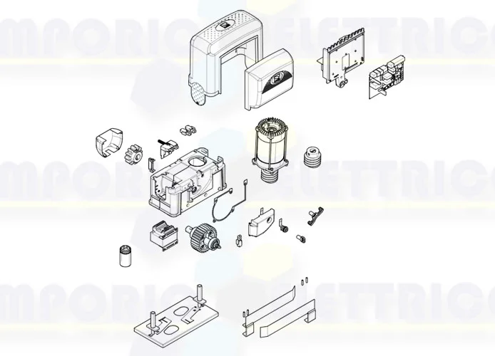 came page pièces détachées pour moteur 001bk2200 bk2200 