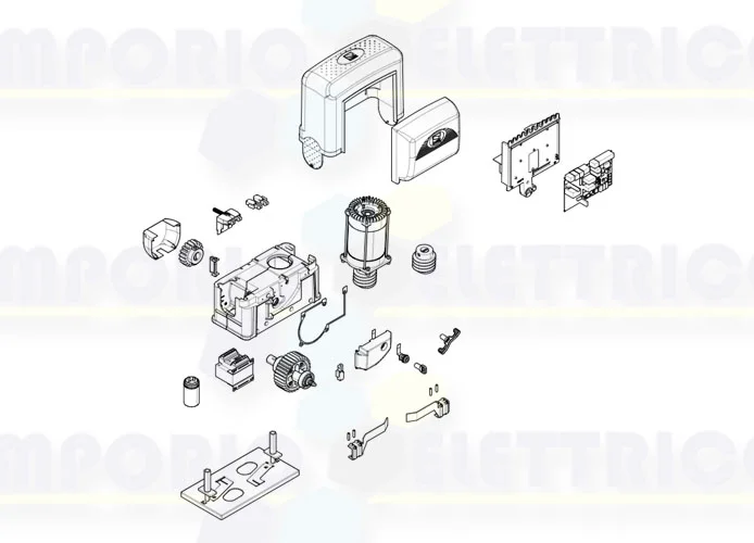 came page pièces détachées pour moteur 001bk1800 bk1800 
