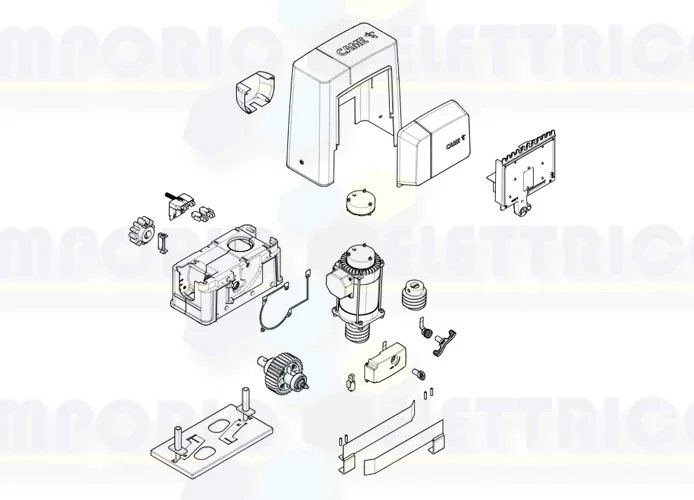 came page pièces détachées pour moteur 001bks22tgs bks22tgs 801ms-0130