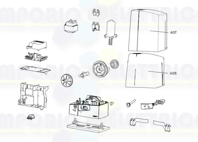came page pièces détachées pour moteur bxv06agt 801ms-0200