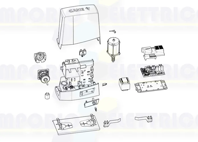 came page pièces détachées pour moteur 001bkv15ags bkv15ags 801ms-0300