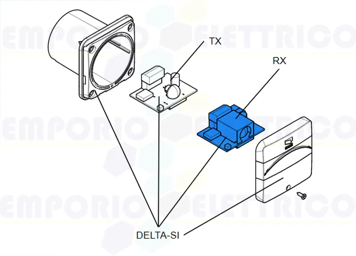 came pièce détachée carte électronique rx delta-si 119rir390