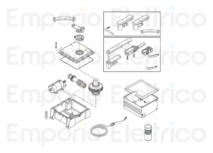 beninca pièce détachée moteur pour du.350n 9688195